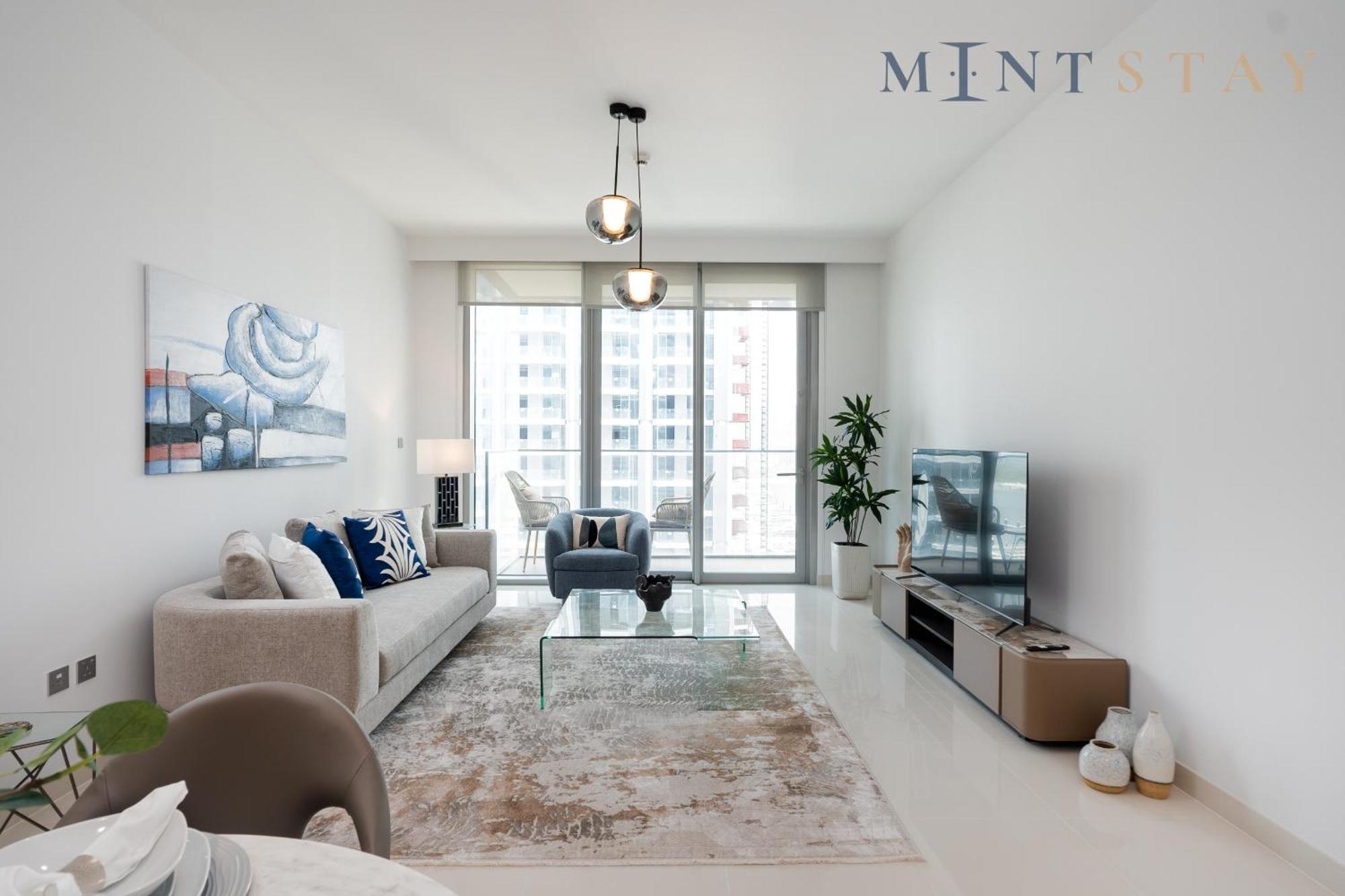 شقة Isle 2, Emaar Beachfront - Mint دبي